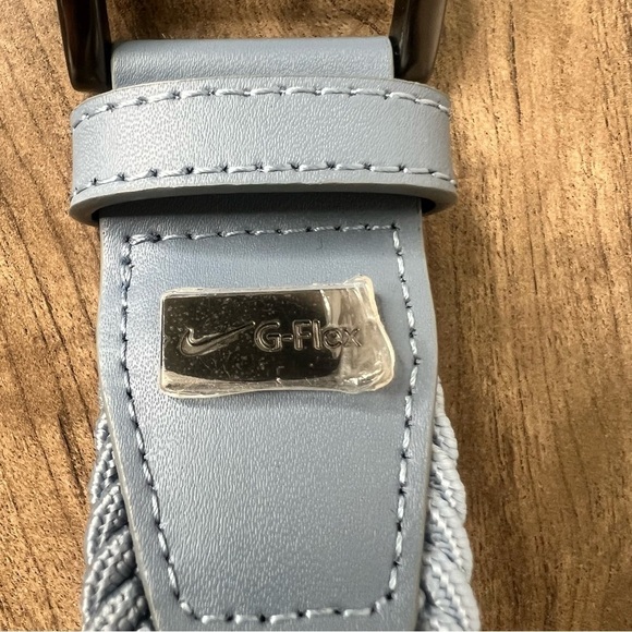 Nike Golf G-Flex Stretch Woven Men's Belt Grey Hang Tag Size Large 40 – 42 - Picture 3 of 8